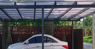 Монолитные навесы для автомобиля в Геленджике - Качественный монтаж от НавесыГлн от 1735 руб.